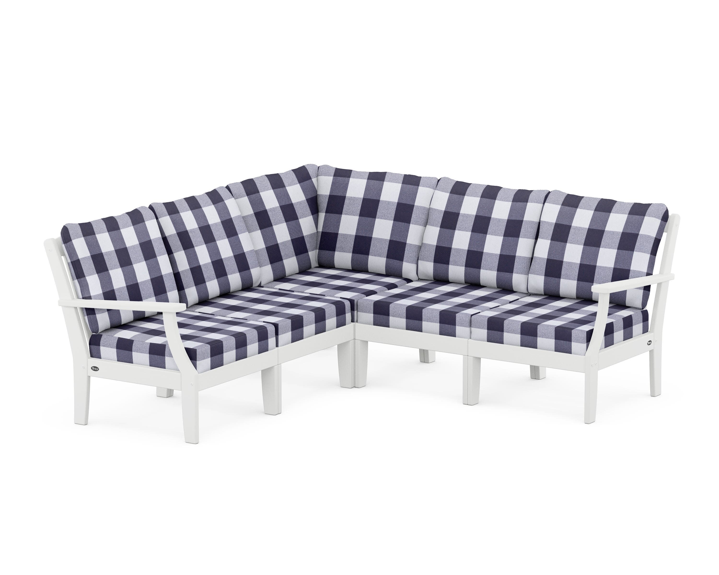 Yacht Club Modular 4-Piece Deep Seating Set - Thumbnail 2