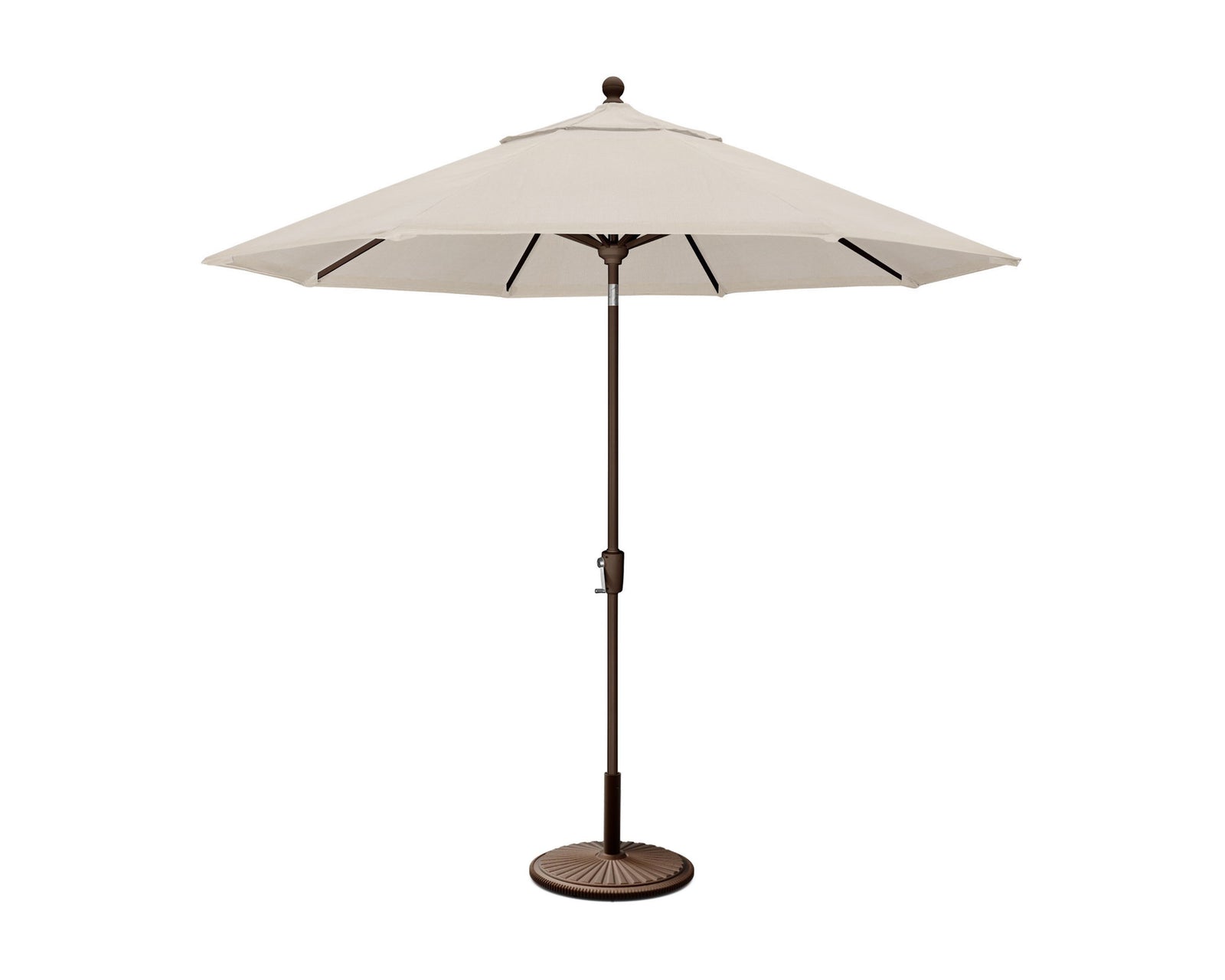 9' tilting patio umbrella Tilt Market & Base by Trex Outdoor Furniture Osprey - Daylite Plus Complete your outdoor seating New-2025 Color:Monkey Milk