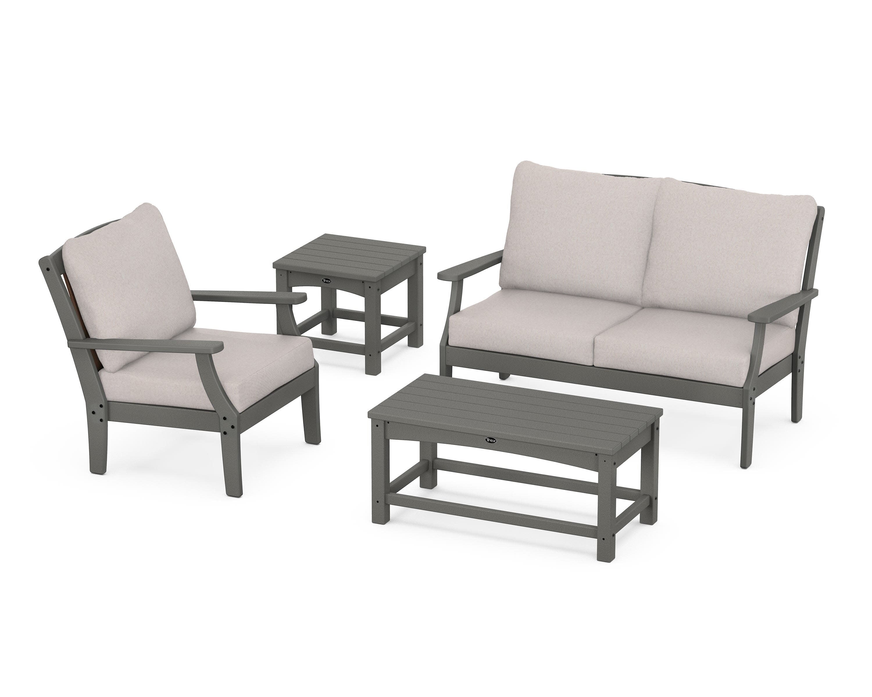 Yacht Club 4-Piece Deep Seating Set