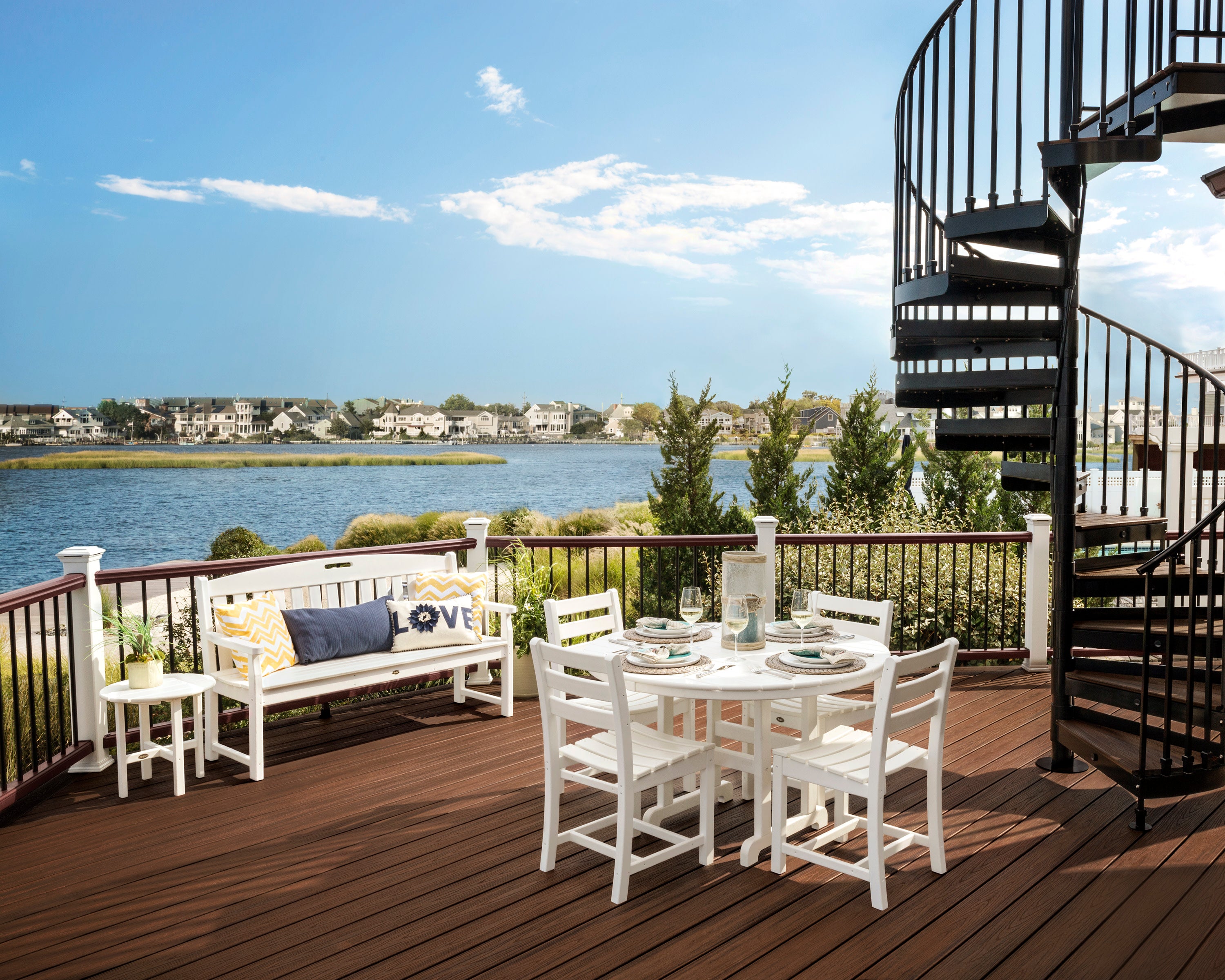 Yacht Club 60" Bench