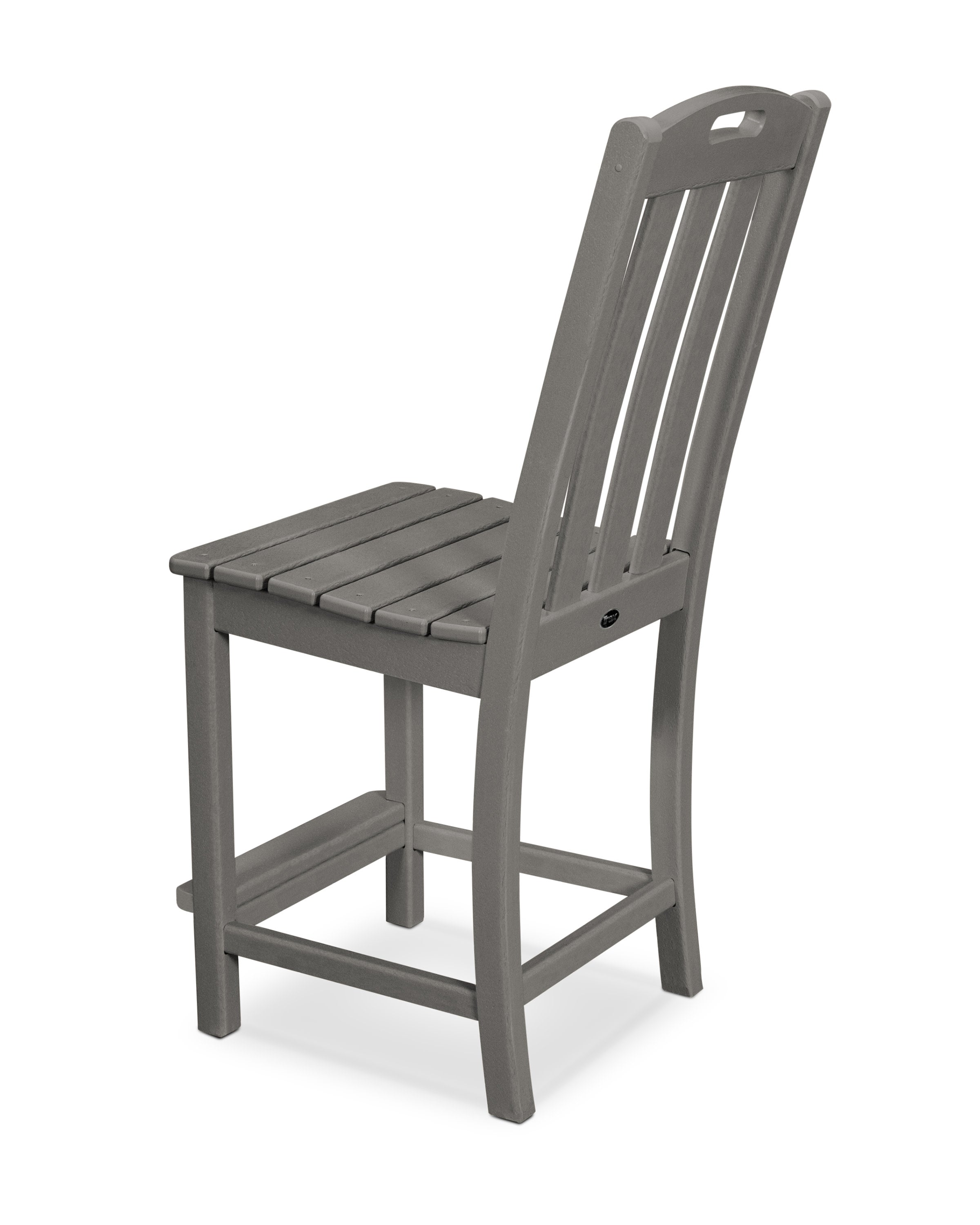 Trex Outdoor Furniture Yacht Club Recycled Plastic Counter Side Chair - Thumbnail 3
