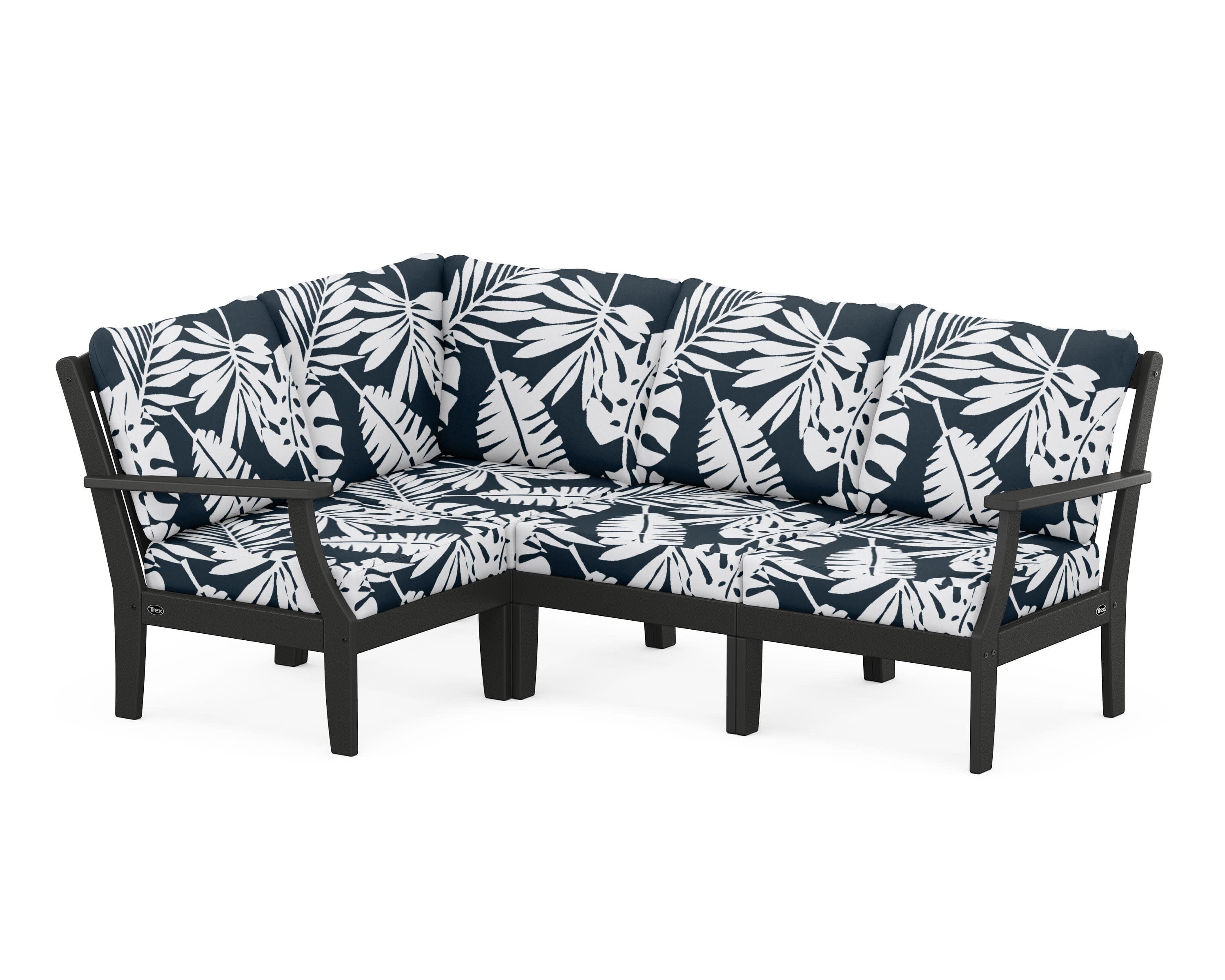 Yacht Club Modular 4-Piece Deep Seating Set