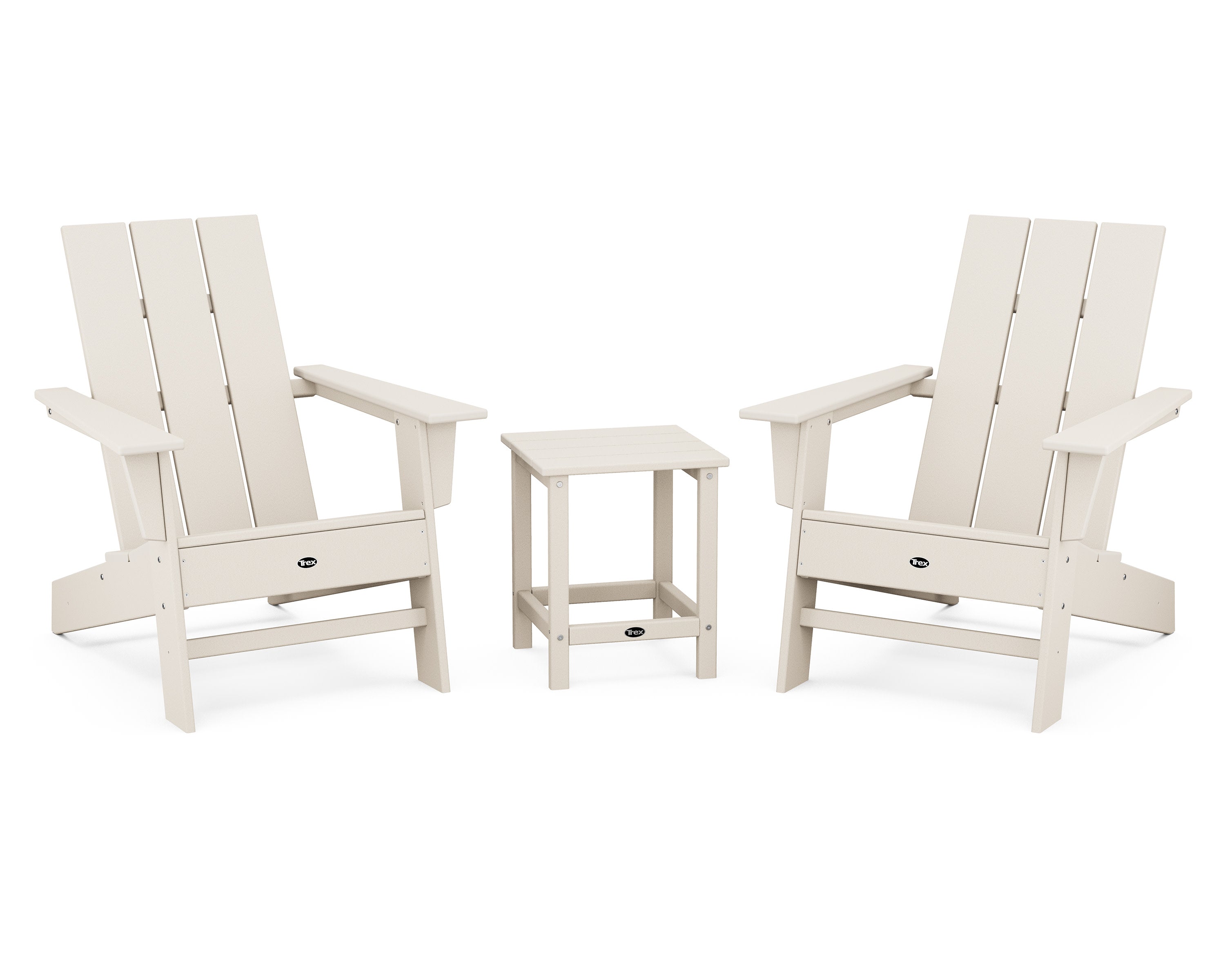 Eastport 3-Piece Modern Adirondack Set
