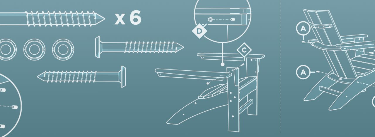 POLYWOOD assembly instructions example